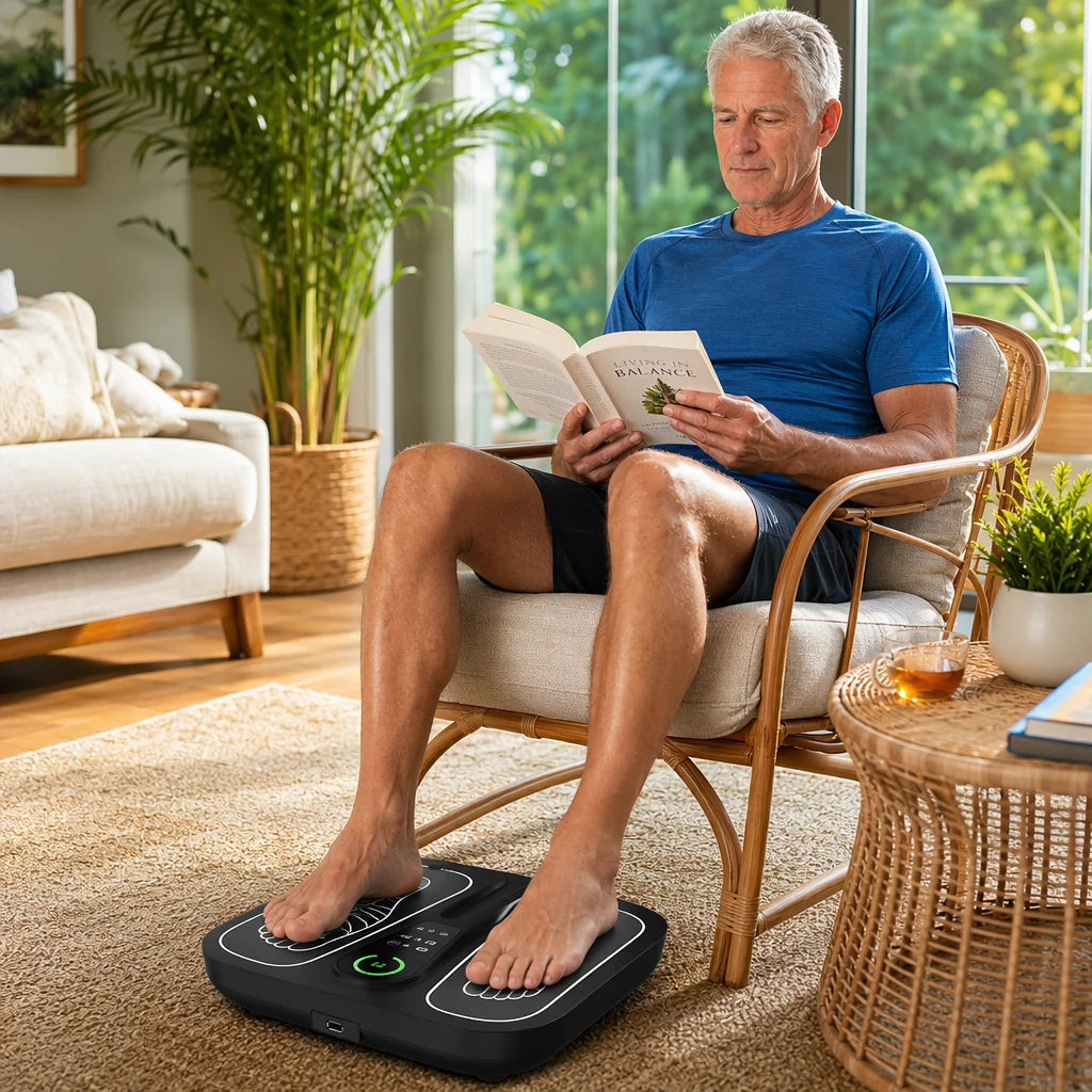 EMS Foot Massager Soulagez La Fatigue Des Pieds En 15 Minutes