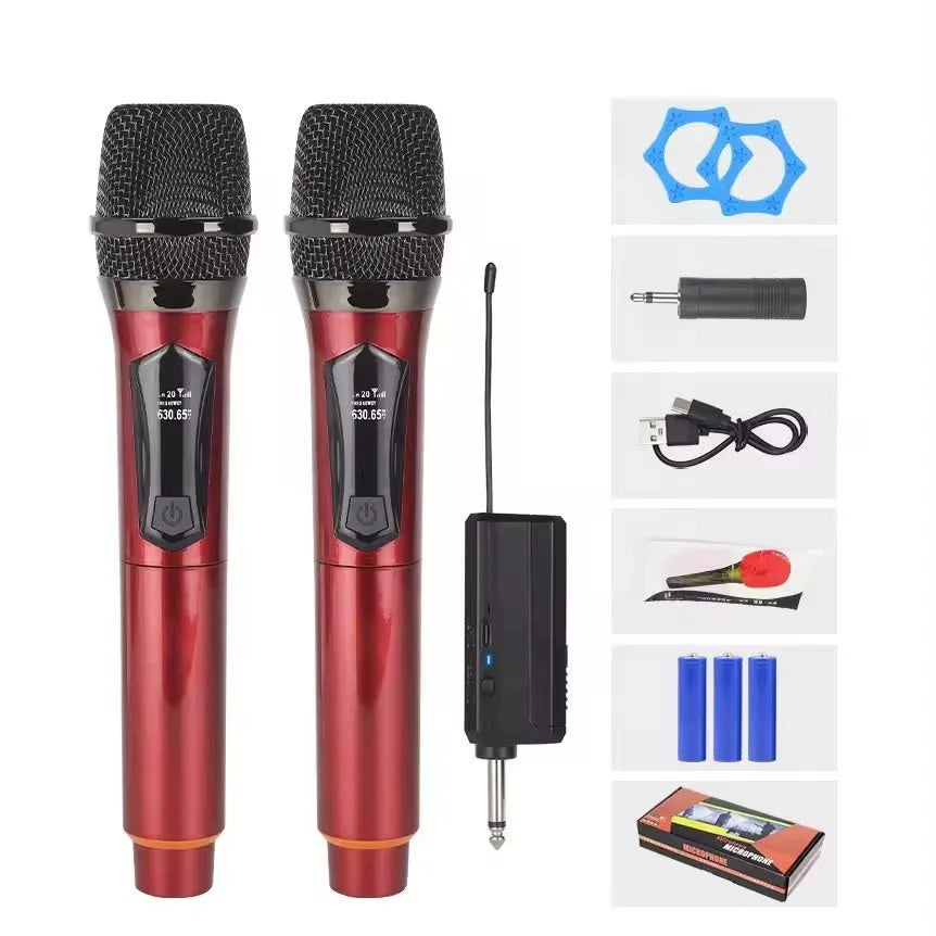 Micro Baladeur Sans Fil Professionnel - Son HD & Liberté Totale (Double Pack)