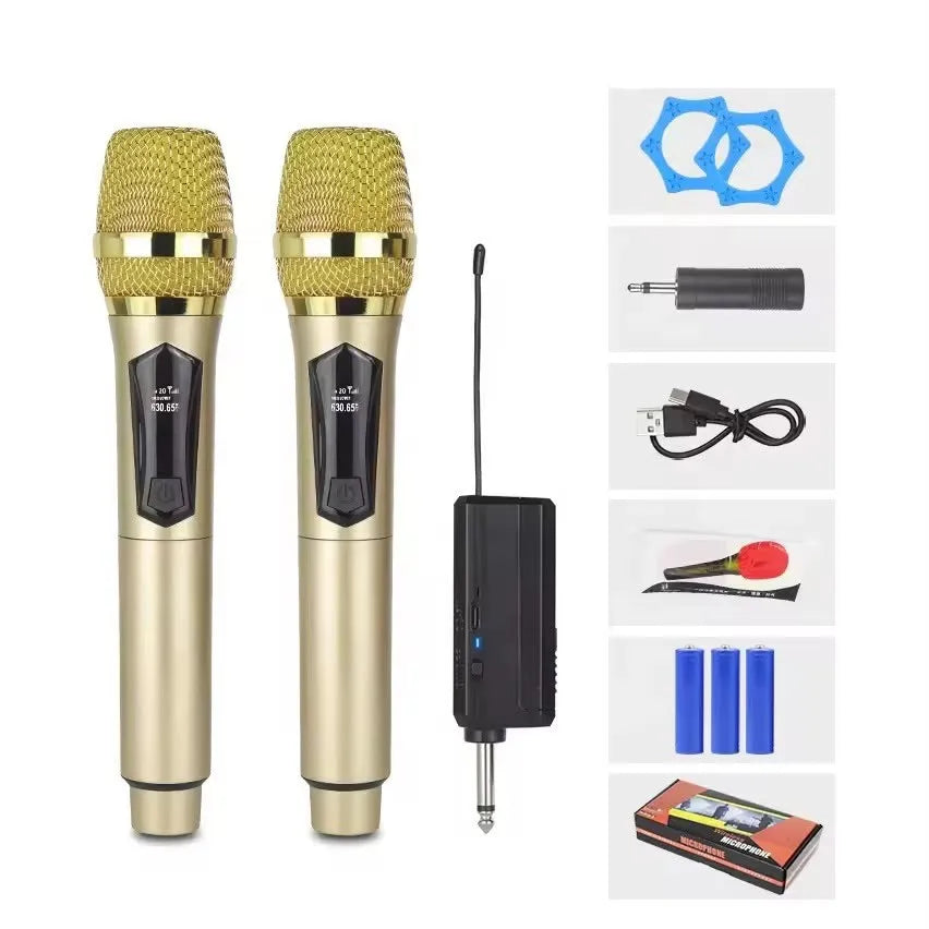Micro Baladeur Sans Fil Professionnel - Son HD & Liberté Totale (Double Pack)