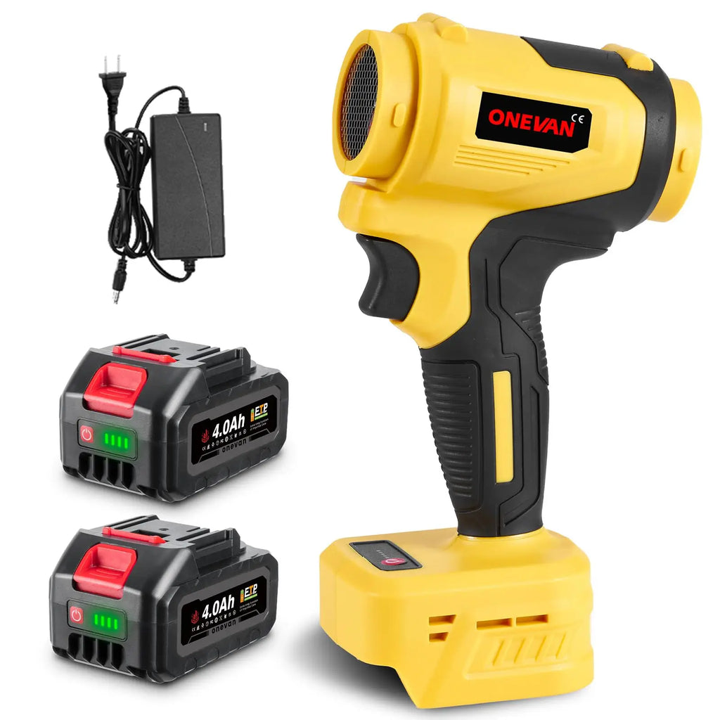 TurboJet™ - Souffleur & Aspirateur Sans Fil 21V (Pack Professionnel)