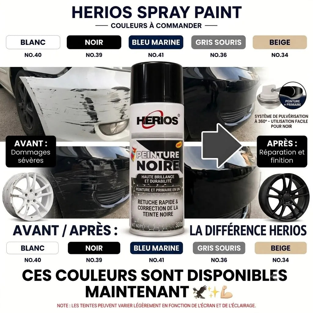 Herios Spray Paint™ - Réparateur de Rayures (1 ACHETÉ 1 OFFERT)