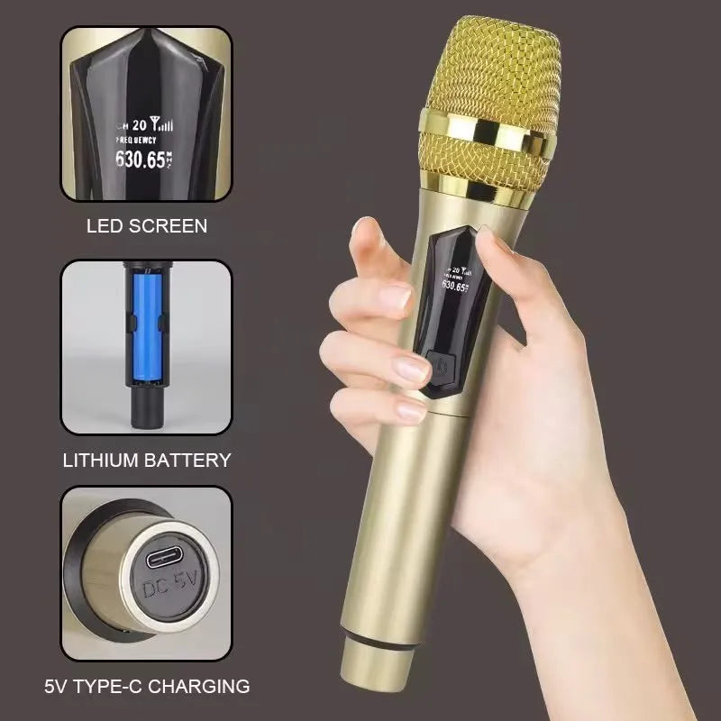 Micro Baladeur Sans Fil Professionnel - Son HD & Liberté Totale (Double Pack)