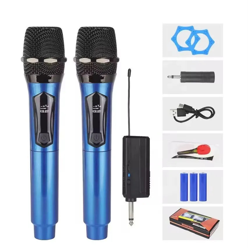 Micro Baladeur Sans Fil Professionnel - Son HD & Liberté Totale (Double Pack)