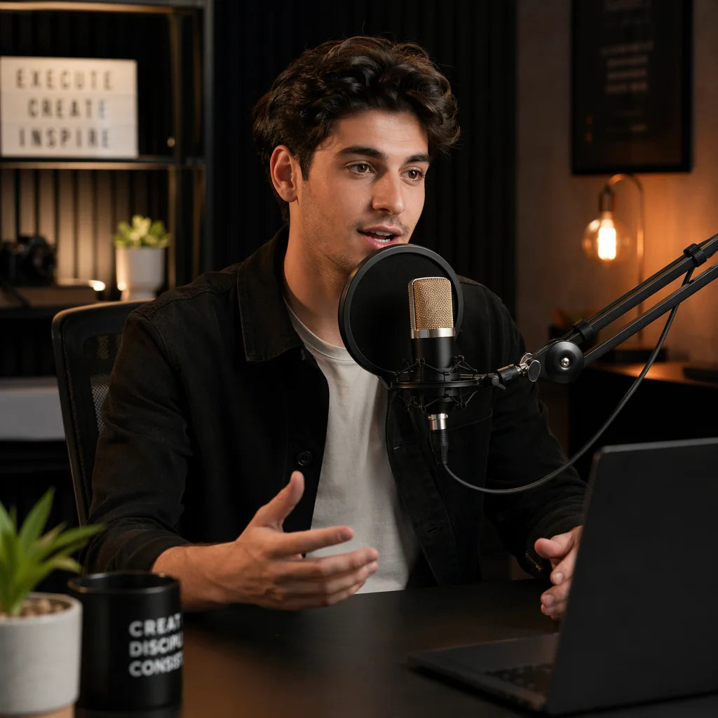 kit de microphone à condensateur professionnel