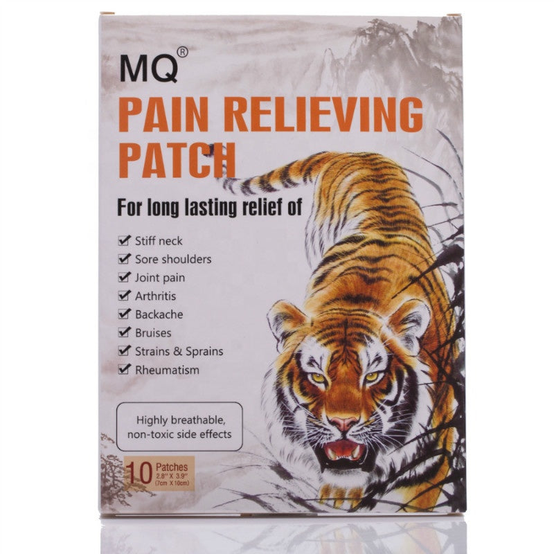 Patchs Anti-Douleur Tigre™ - Soulagement Immédiat & Durable (Pack de 10)