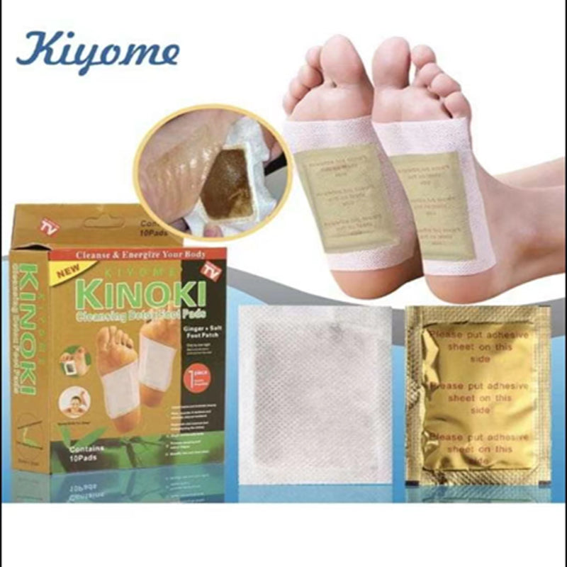 Patchs Détox Kinoki™ - Éliminez les Toxines pendant votre Sommeil