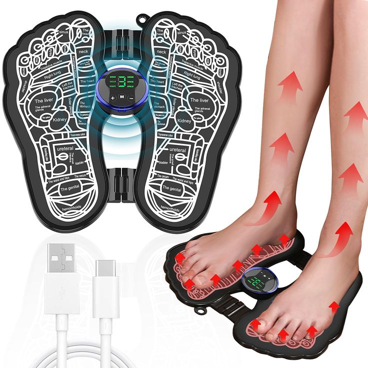 EMS Foot Massager Soulagez La Fatigue Des Pieds En 15 Minutes