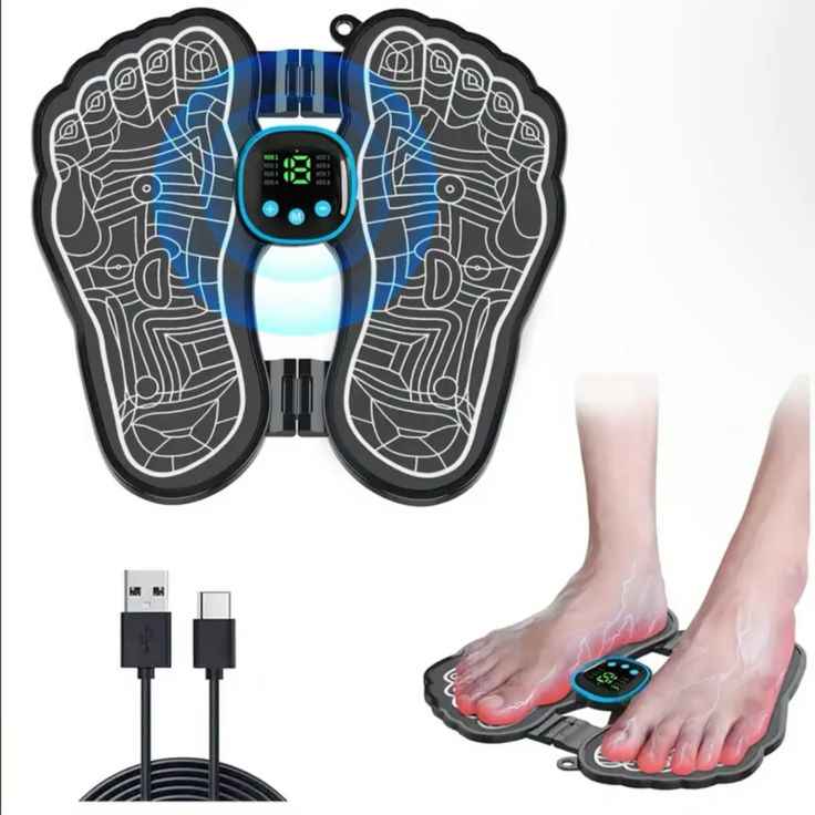 EMS Foot Massager Soulagez La Fatigue Des Pieds En 15 Minutes